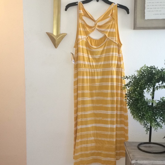 Sonoma striped high low dress - Picture 6 of 8